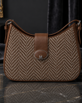 Luxury Woven Shoulder Bag for Women | Elegant Everyday Handbag